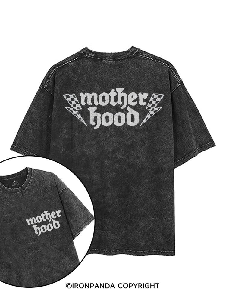 MOTHERHOOD WORKOUT printed Gym Shirt