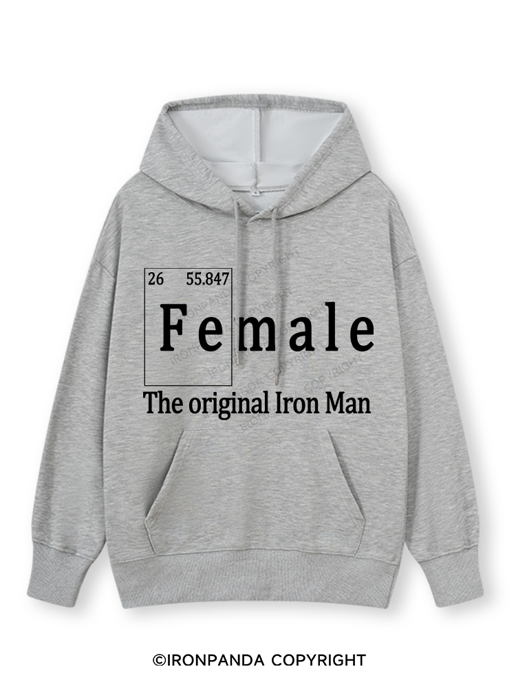 FEMALE THE ORIGINAL IRON MAN TRI ROCKER  Classic Gym Hoodie