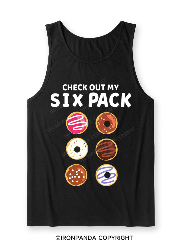 CHECK OUT MY SIX PACK  Ultra Soft Heather Tank