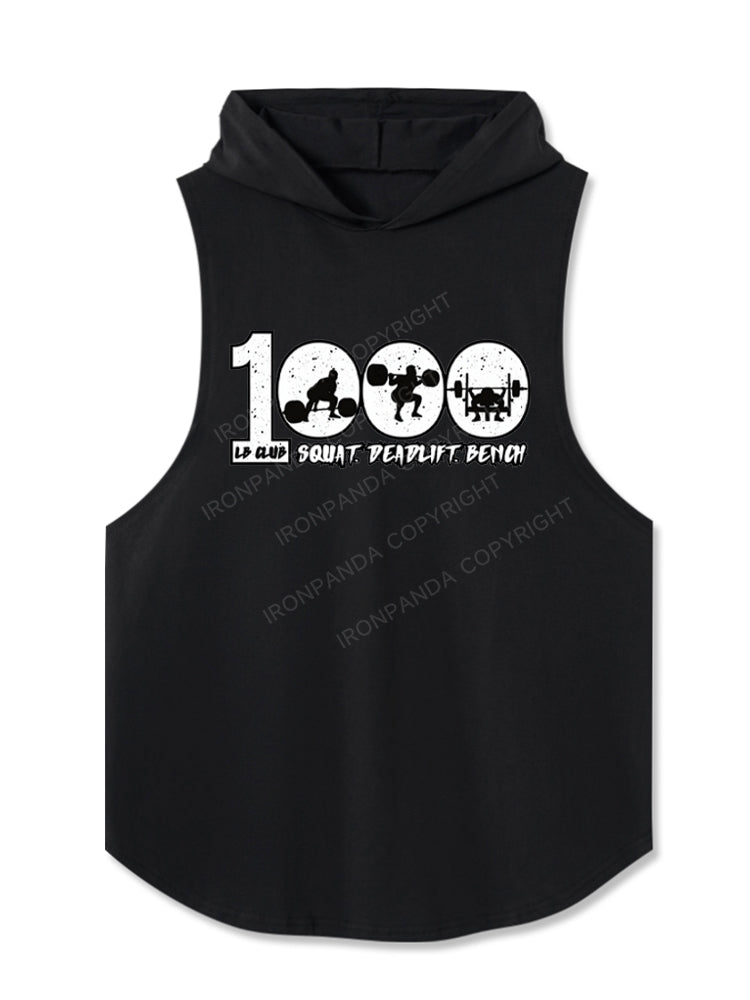 1000 lb club Hooded Tank