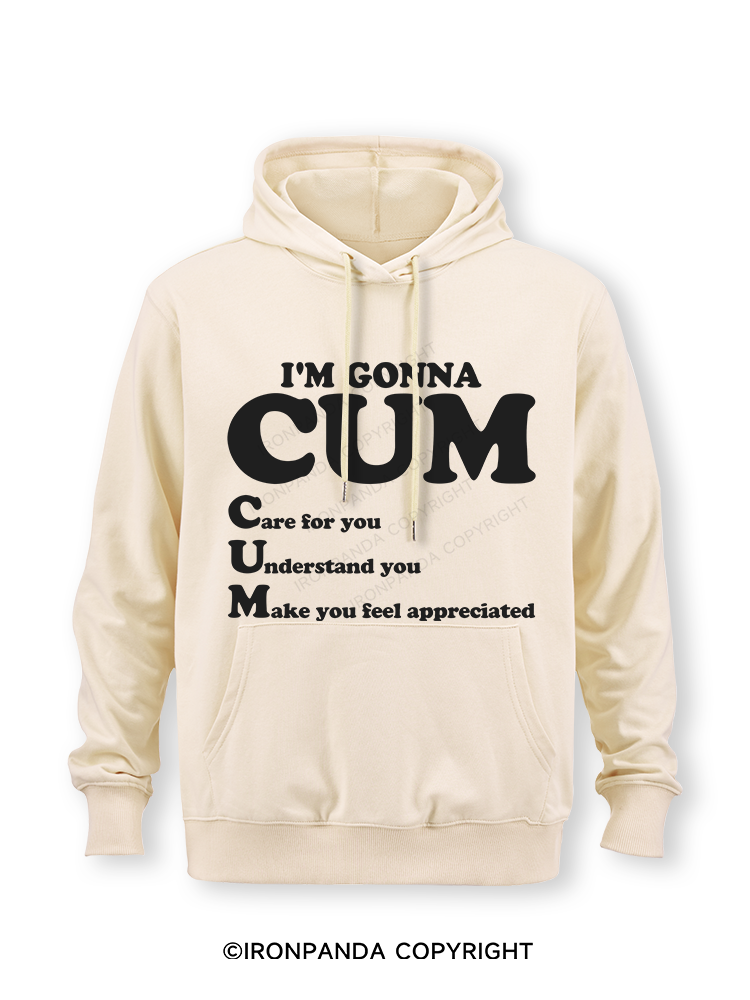 I’M GONNA CUM Classic Gym Hoodie