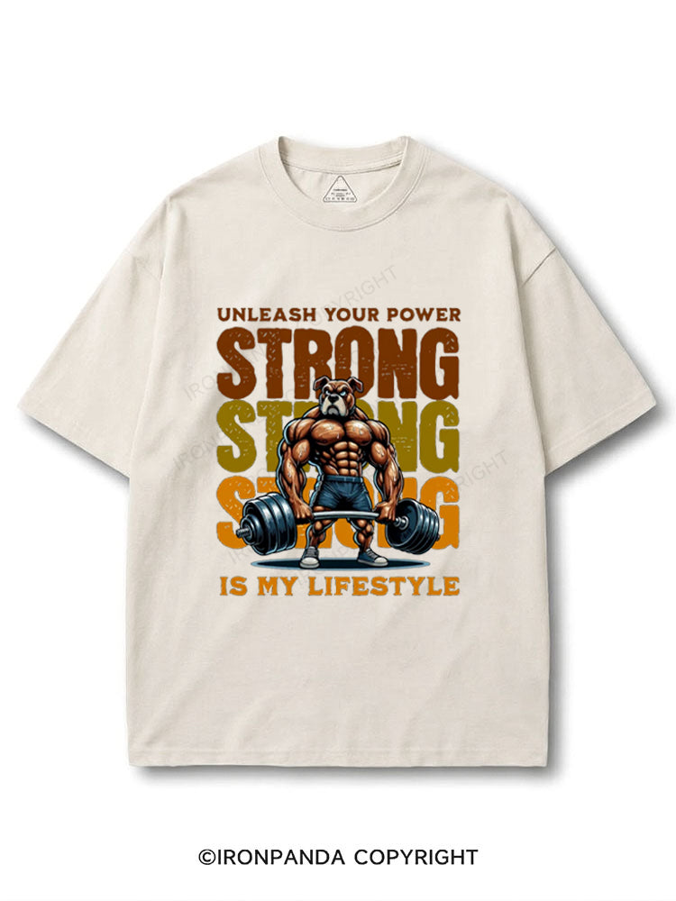 Strength Is My Lifestyle COTTON PUMP COVER
