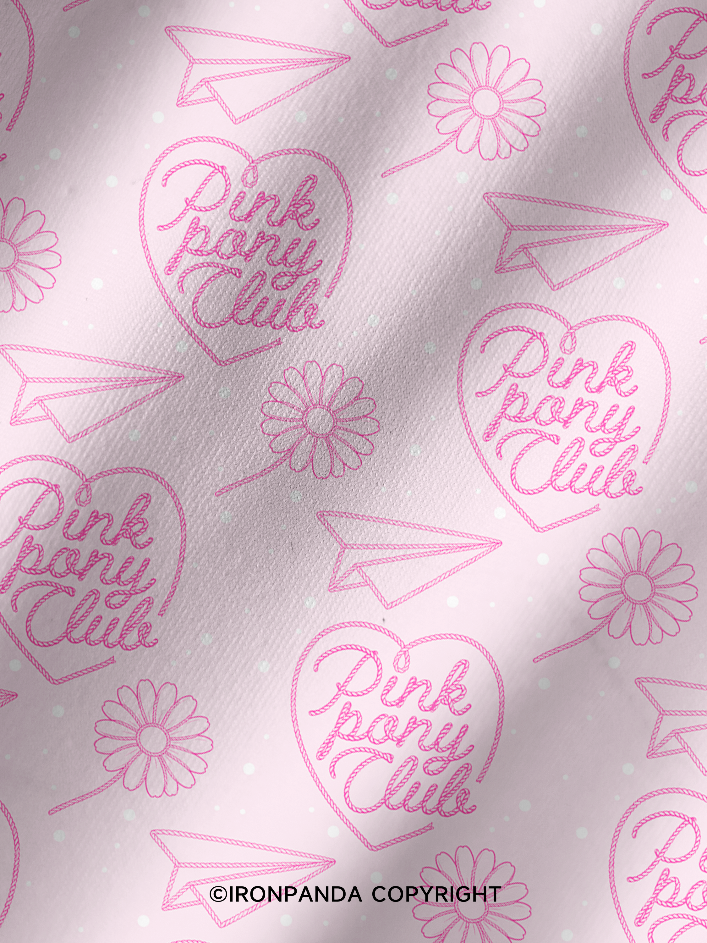 PINK PONY CLUB Printed Yoga Shorts