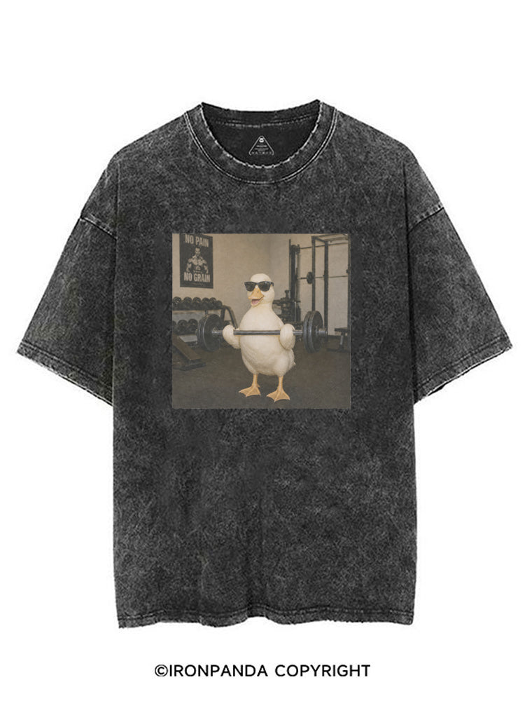GYM BADDIE DUCK VINTAGE GYM SHIRT