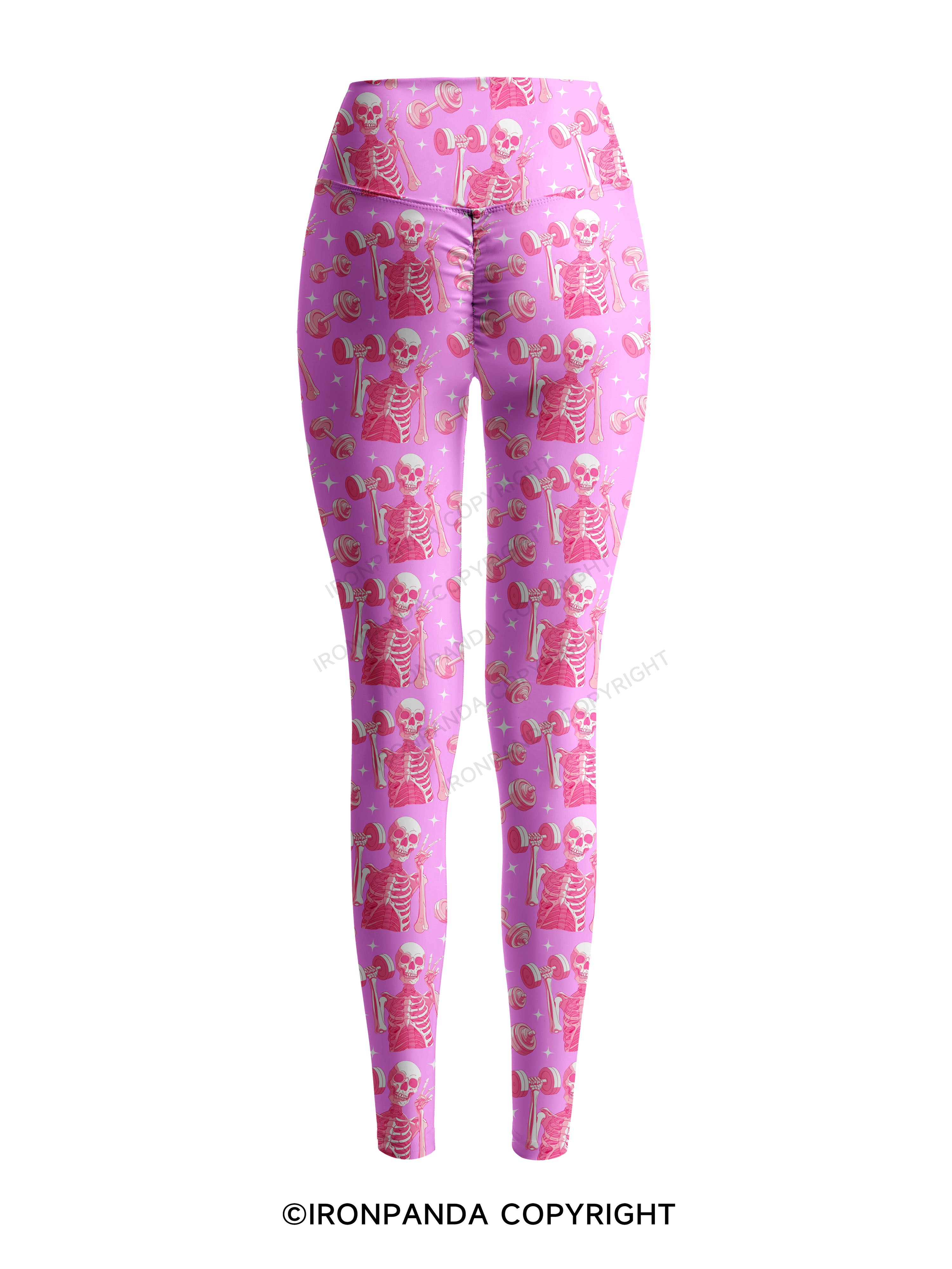 NEVER BETTER Printed Yoga Pants