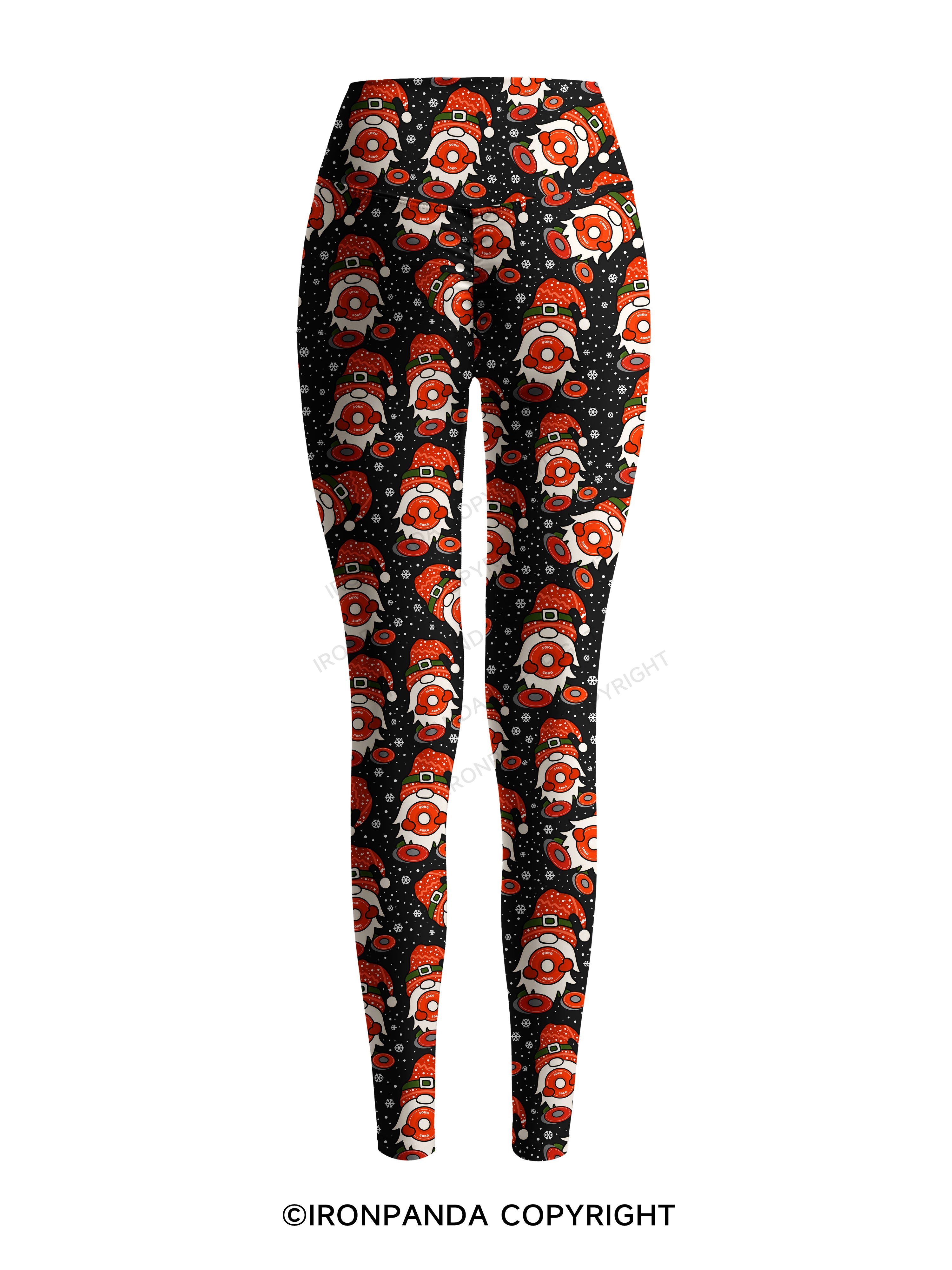 Shhh I'm Doing Math Printed Yoga Pants