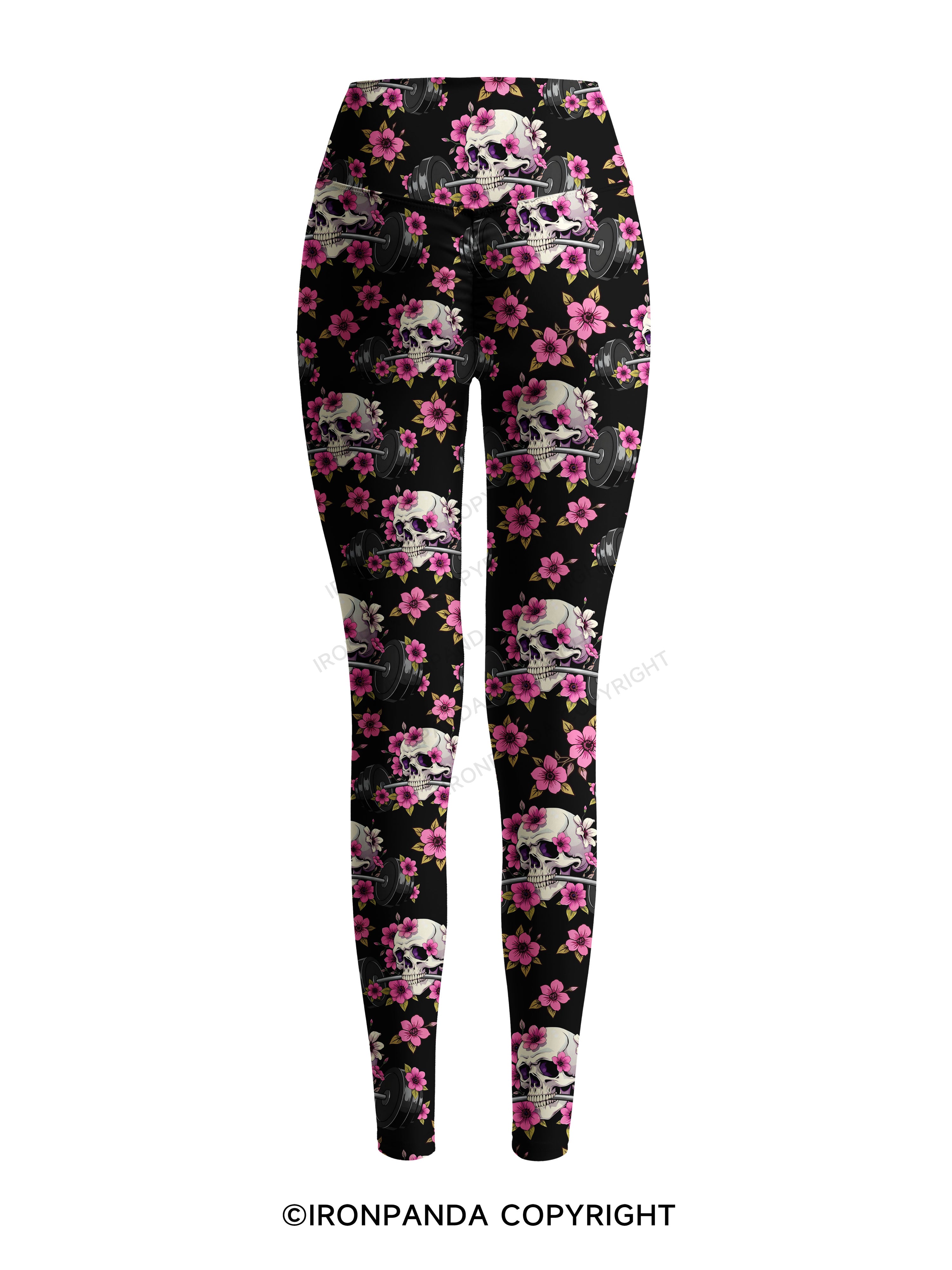GYM THERAPY IN SESSION Printed Yoga Pants