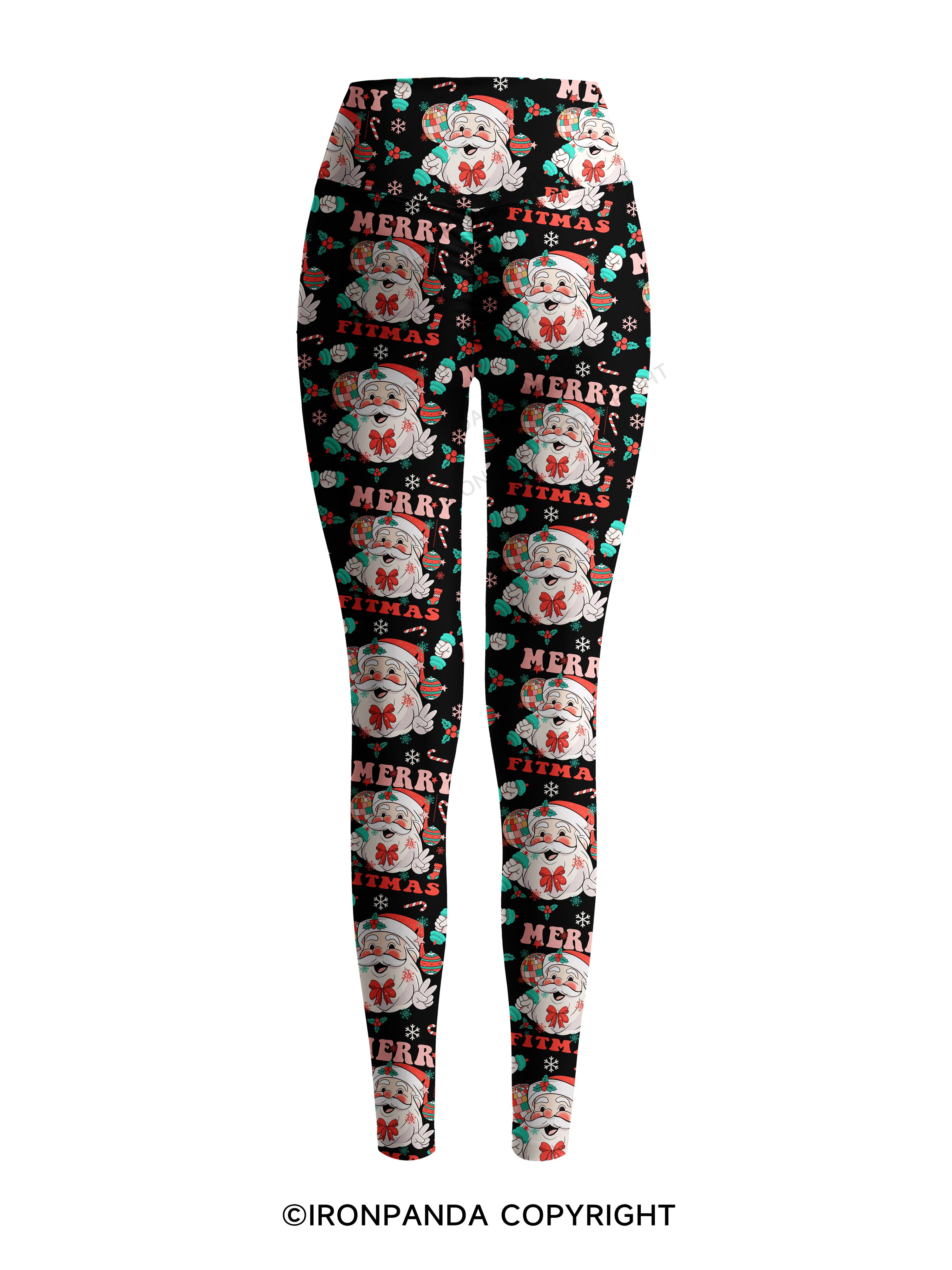 MERRY FITMAS Printed Yoga Pants