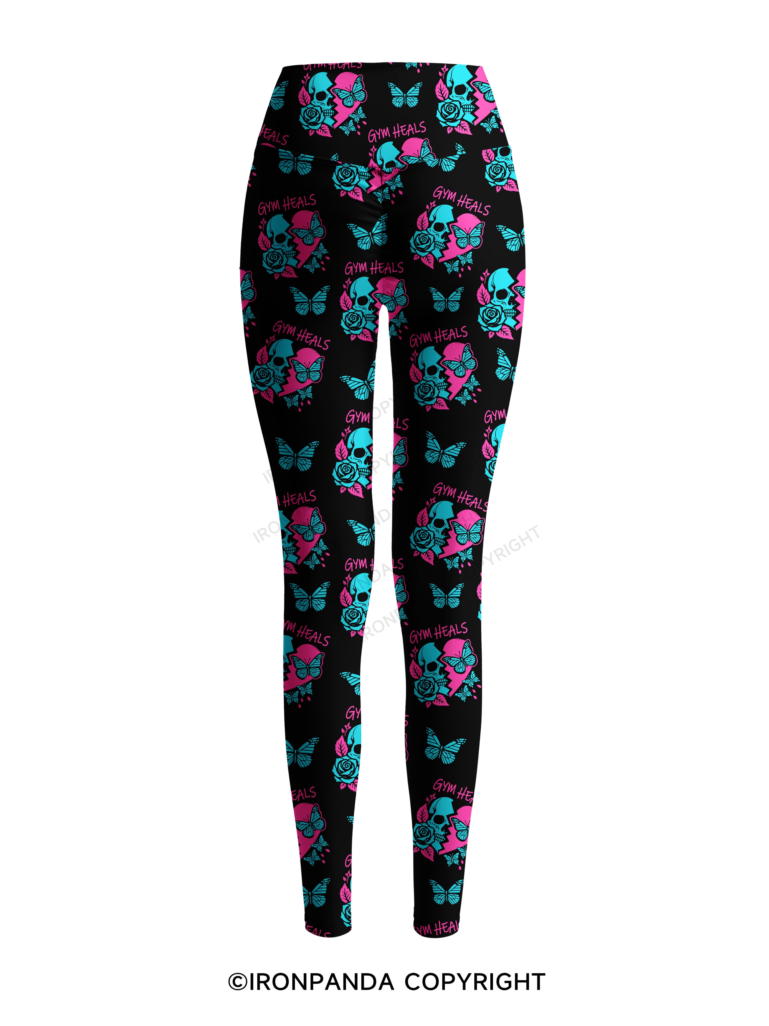 gym heals Printed Yoga Pants
