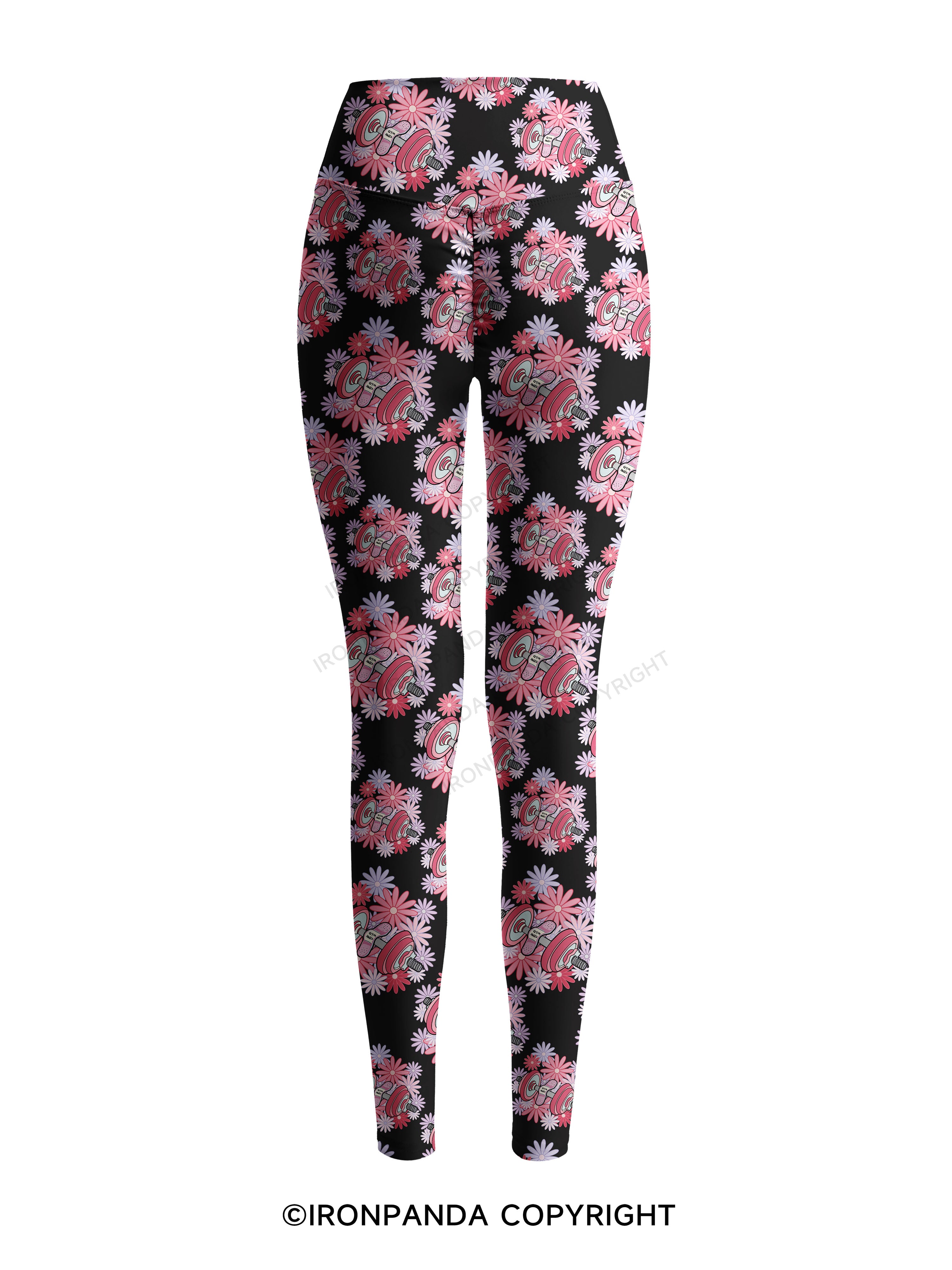 gym heals Printed Yoga Pants