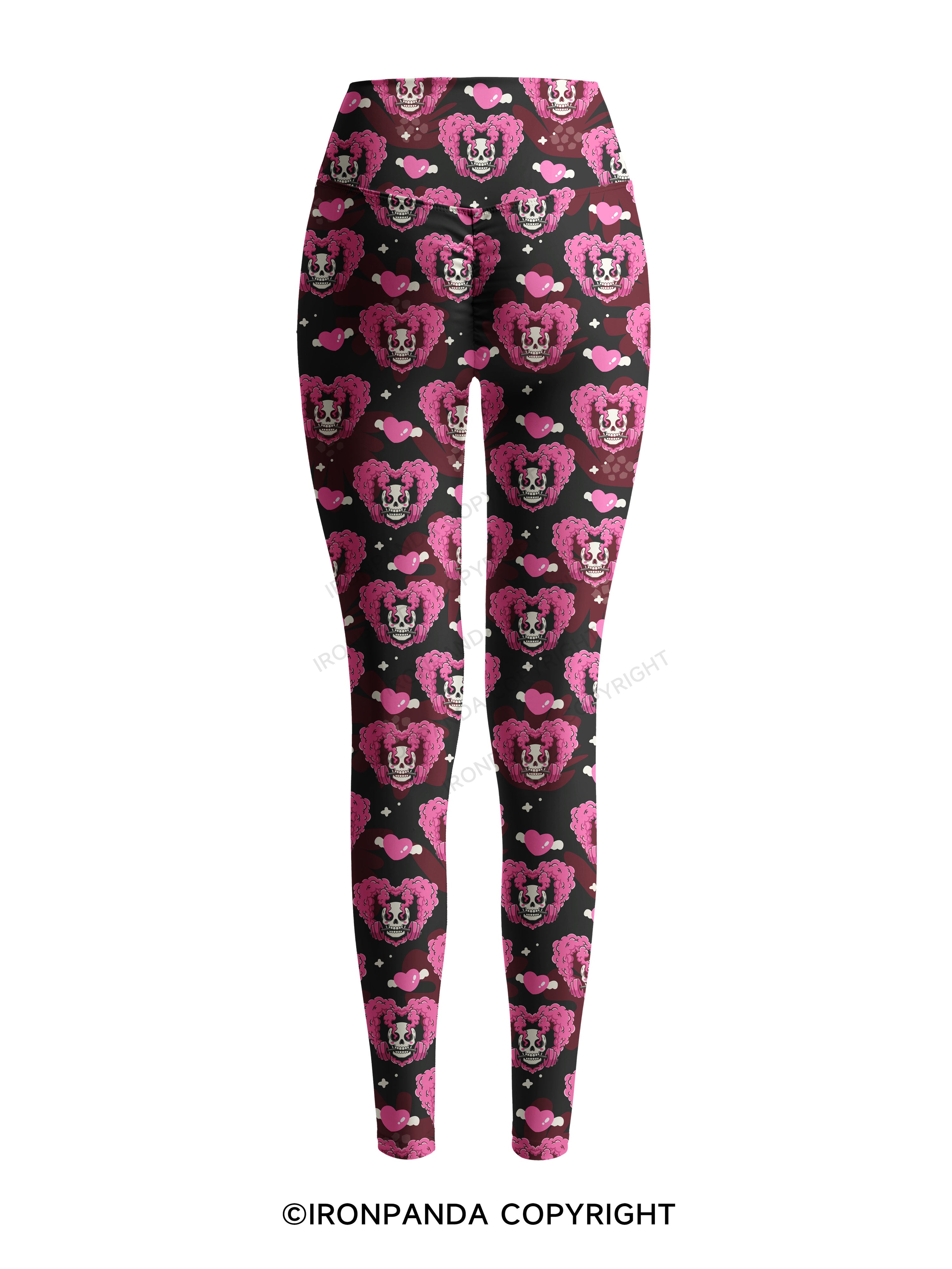 gym heart Printed Yoga Pants