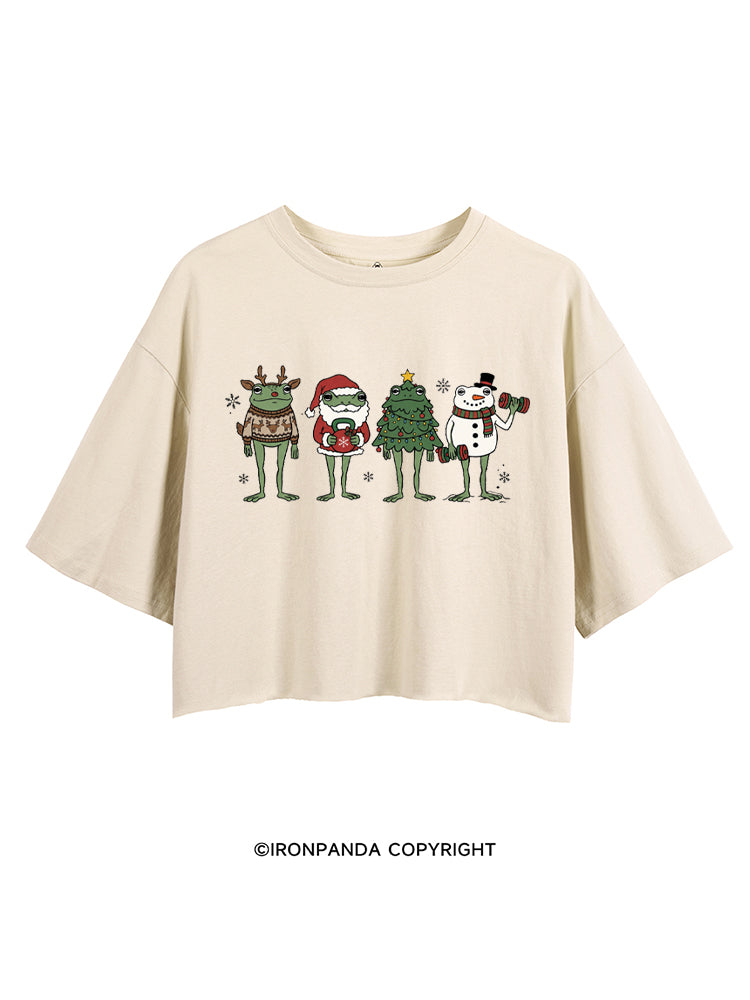 JOLLY FIT FROG SQUAD CROP TOPS