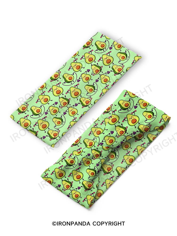 AVOCADO FITNESS PARTY Gym Headband