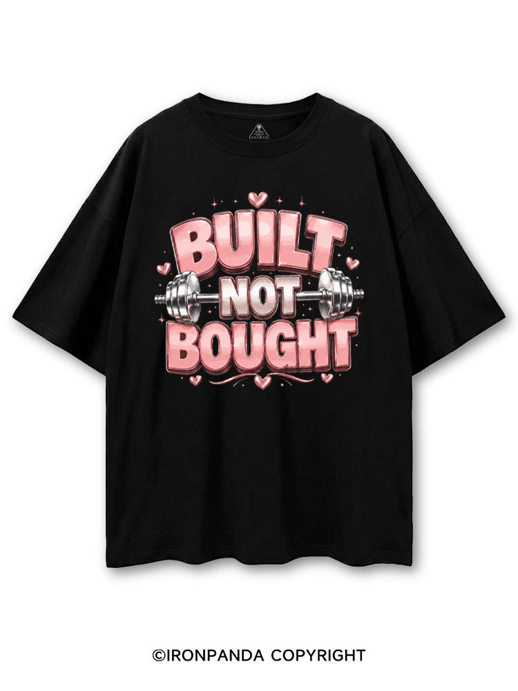 BUILT NOT BOUGHT POSITIVE GYM COTTON PUMP COVER