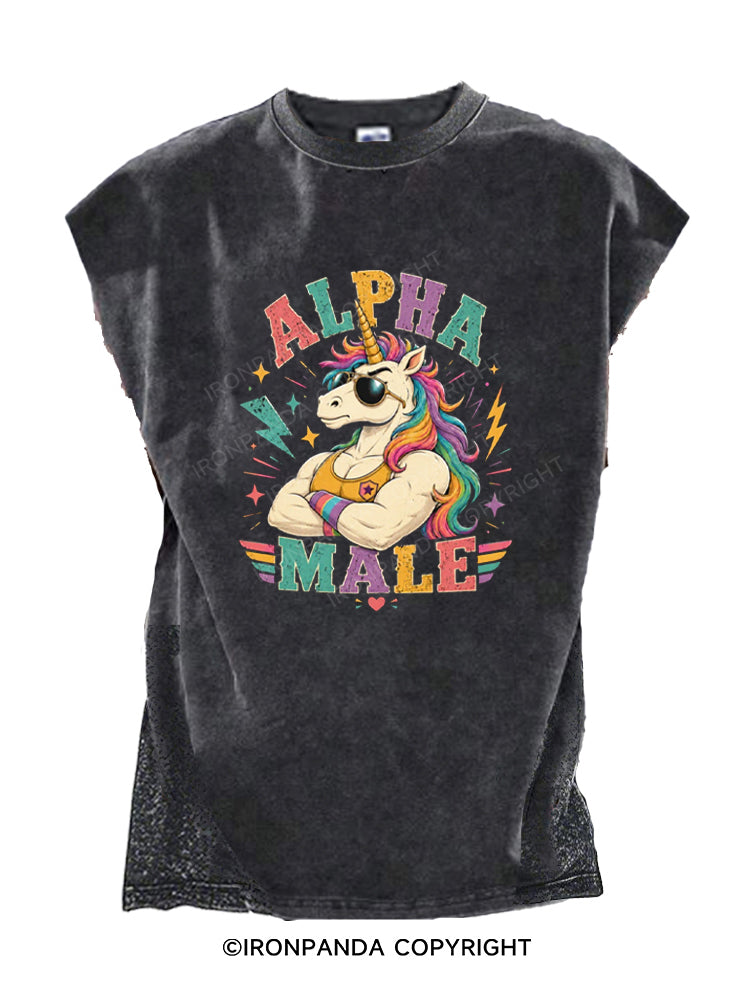Alpha Male Unicorn Power Cut Off Tank