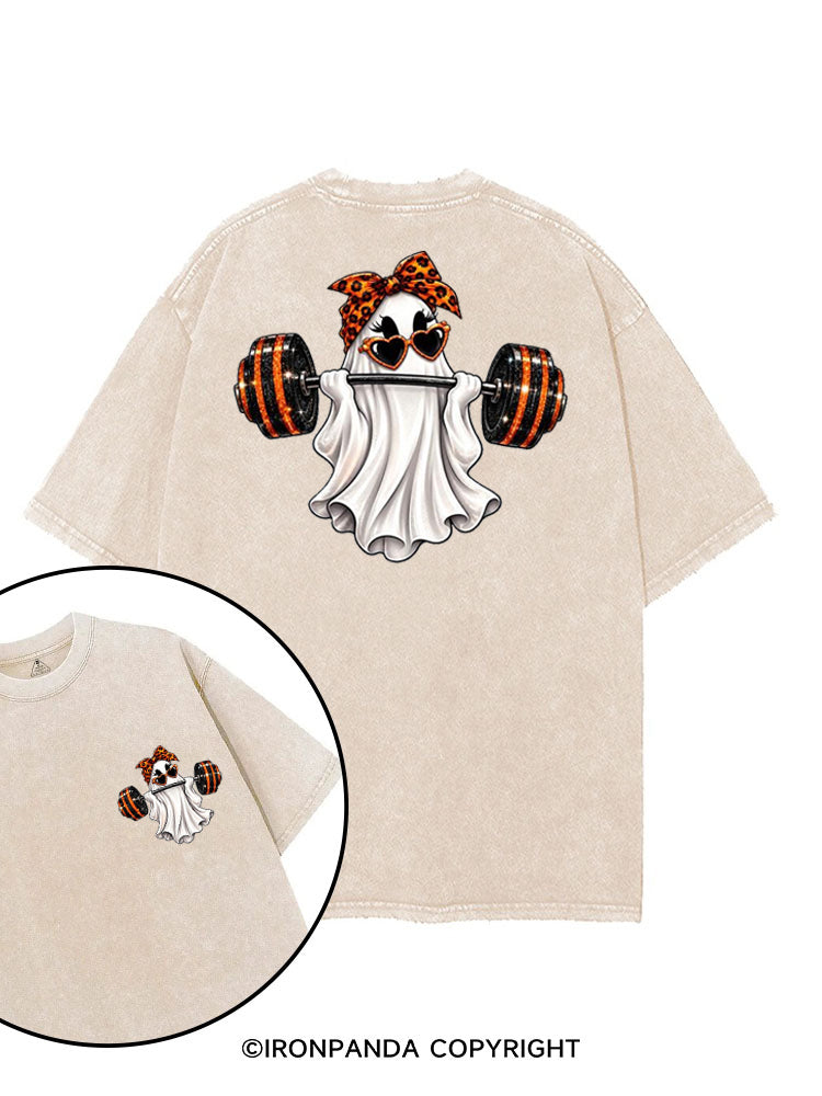 HALLOWEEN GLAM SPARKLE BOOTY BUILDER printed Gym Shirt