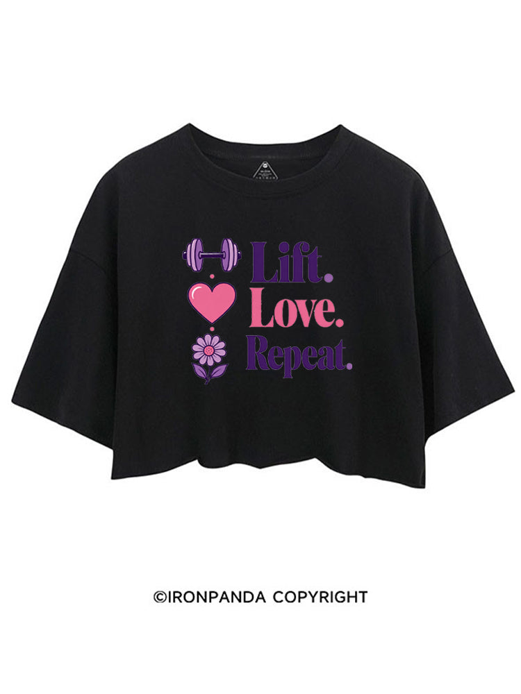 LIFT. LOVE. REPEAT CROP TOPS