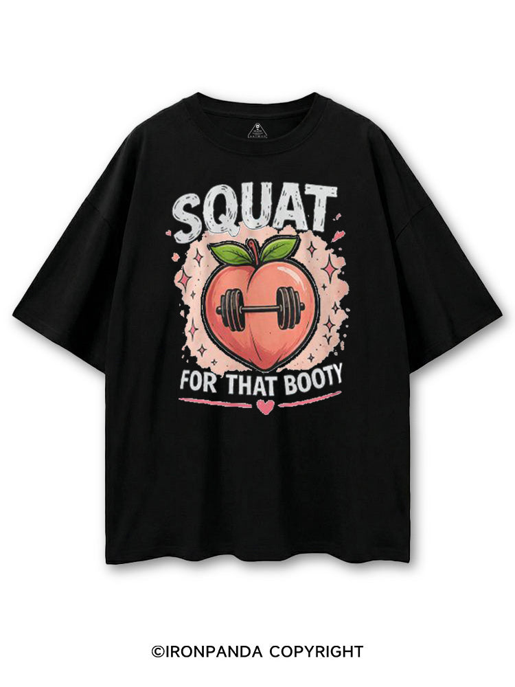 SQUAT FOR THAT BOOTY PEACHY COTTON PUMP COVER