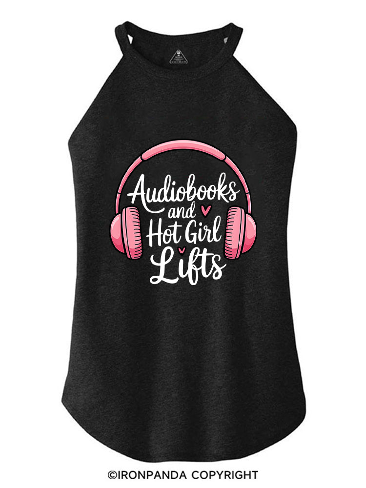 AUDIOBOOKS AND HOT GIRL LIFTS ROCKER COTTON TANK