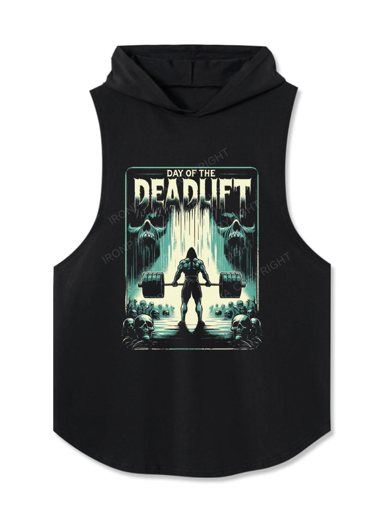 DAY OF THE DEADLIFT Hooded Tank