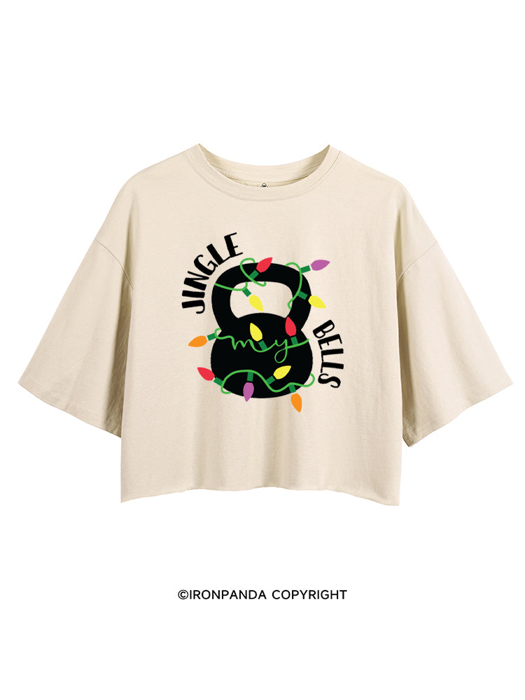 JINGLE MY BELLS CROP TOPS