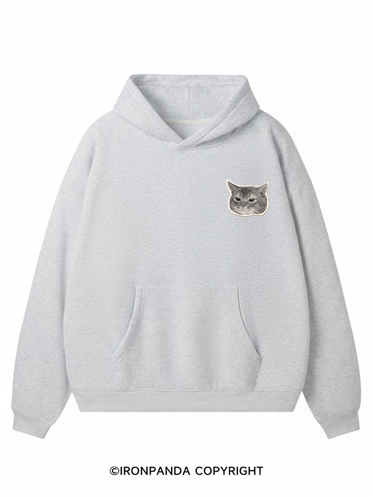 FREE HUGS JUST KIDDING DON'T TOUCH ME Premium Fleece Gym Hoodie