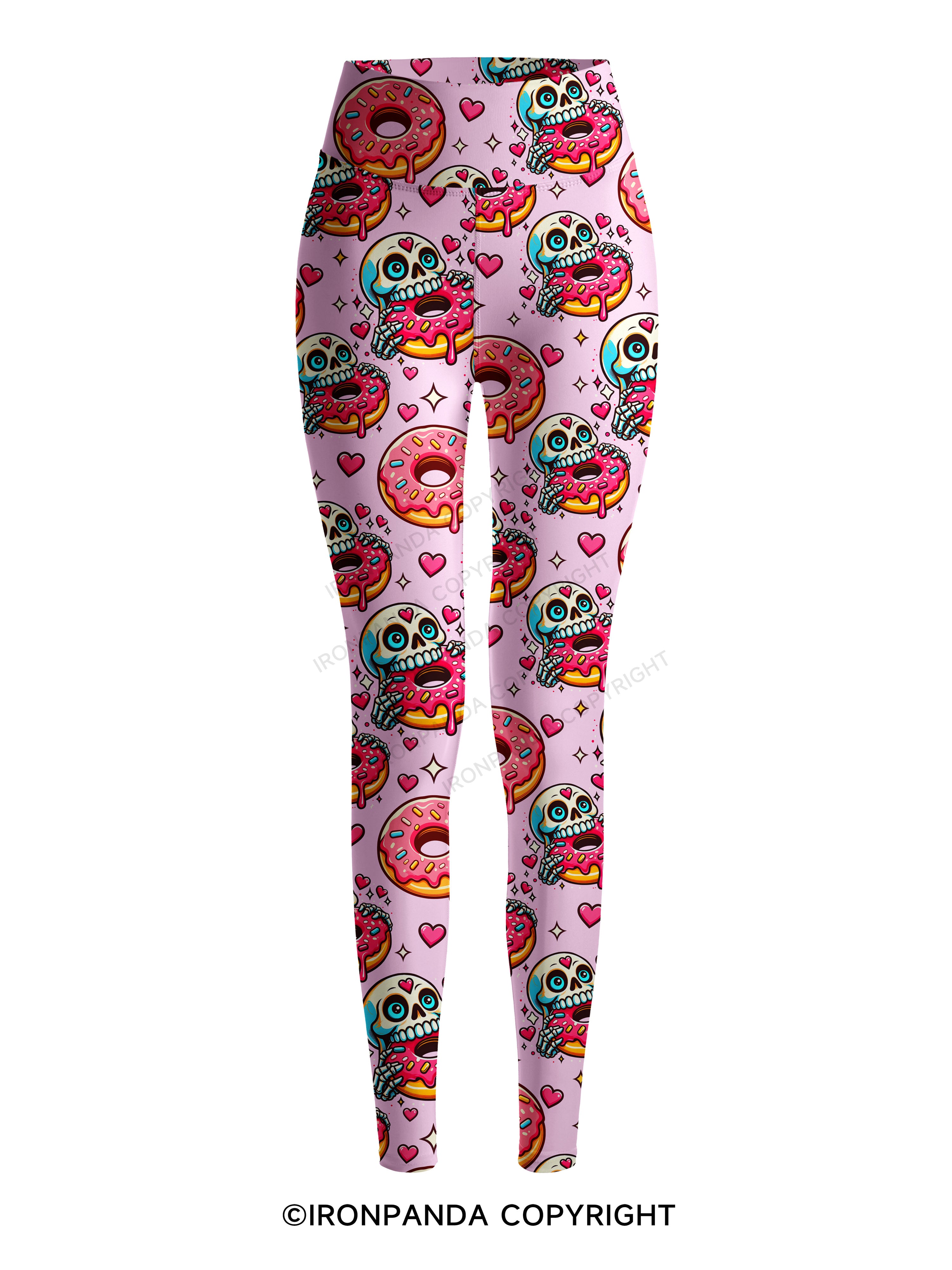 Don’t kill my vibe Printed Yoga Pants