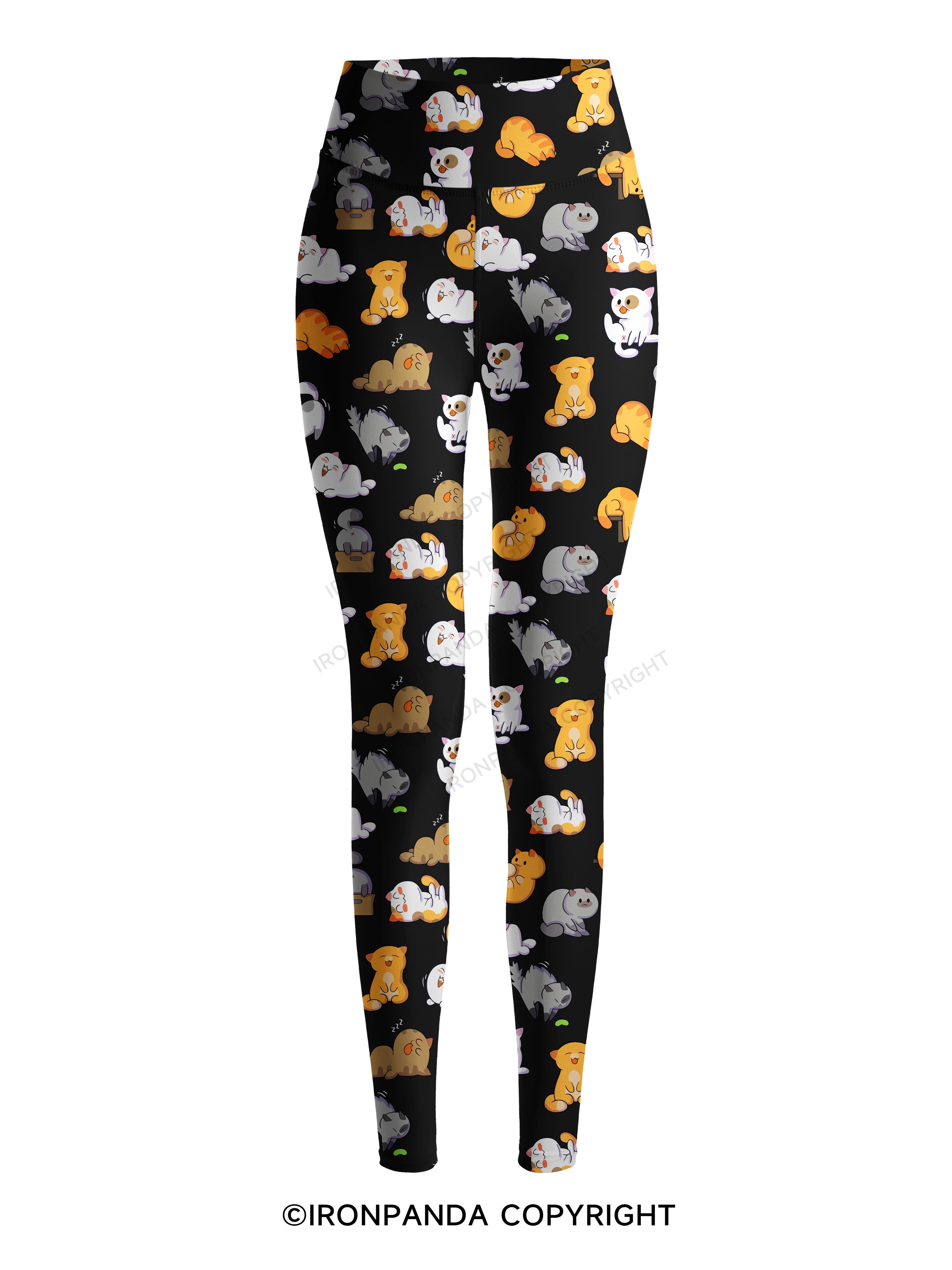 CAT YOGA Printed Yoga Pants