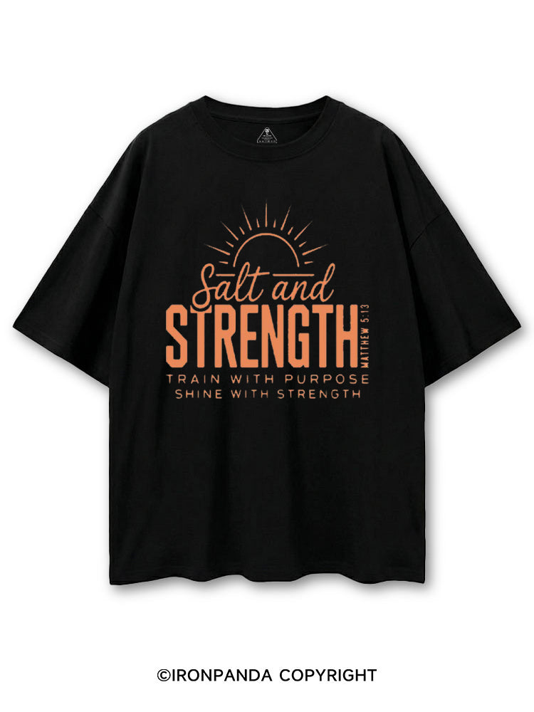 SALT AND STRENGTH TRAIN WITH PURPOSE SHINE WITH STRENGTH COTTON PUMP COVER