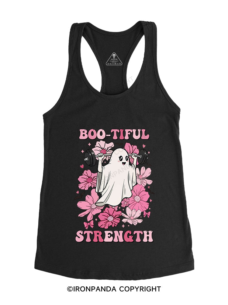 Boo-tiful Strength Gym Racerback Tank