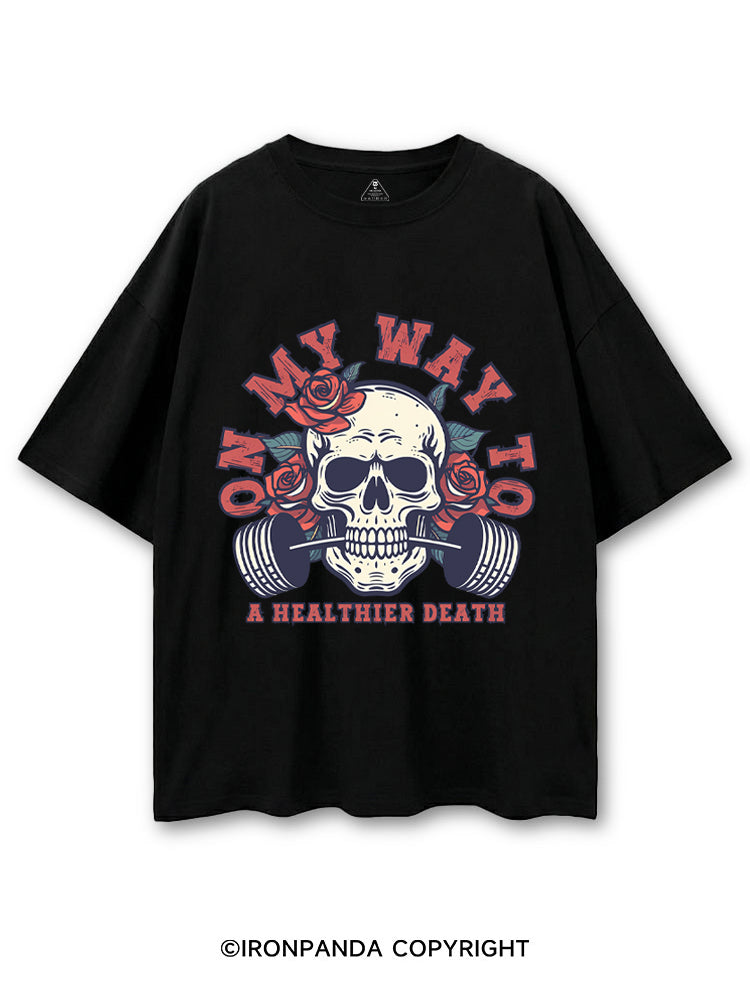 On My Way To A Healthier Death COTTON PUMP COVER