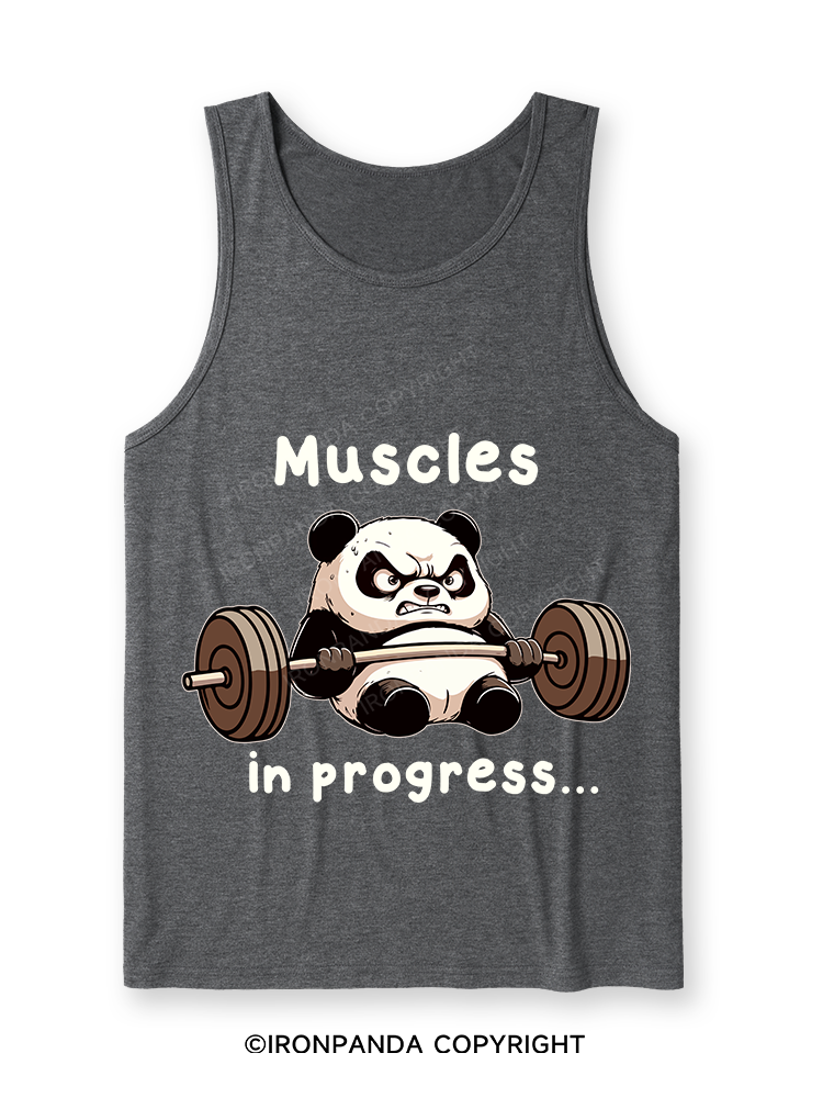 muscles in progress Ultra Soft Heather Tank