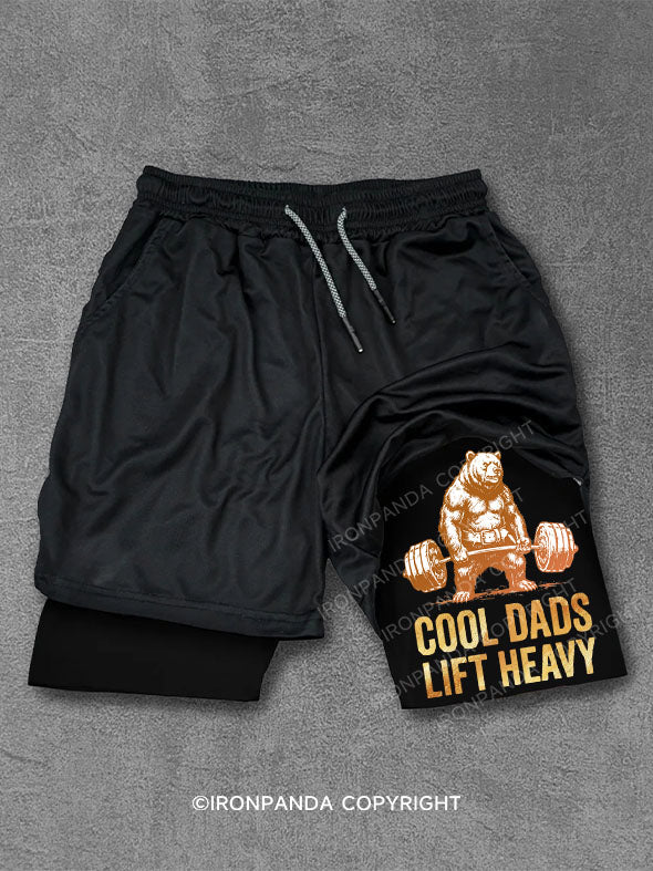 Cool Dads Lift Heavy Performance Training Shorts