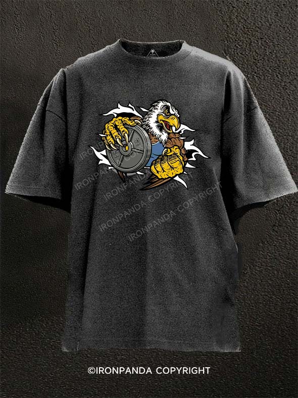 Eagle Washed Gym Shirt