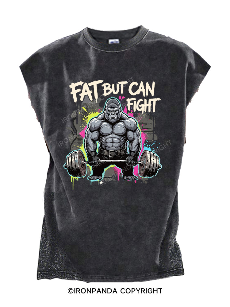 Fat But Can Fight Gorilla Cut Off Tank