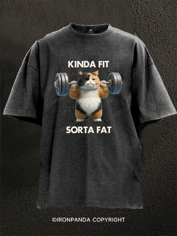 KINDA FIT SORTA FAT Washed Gym Shirt