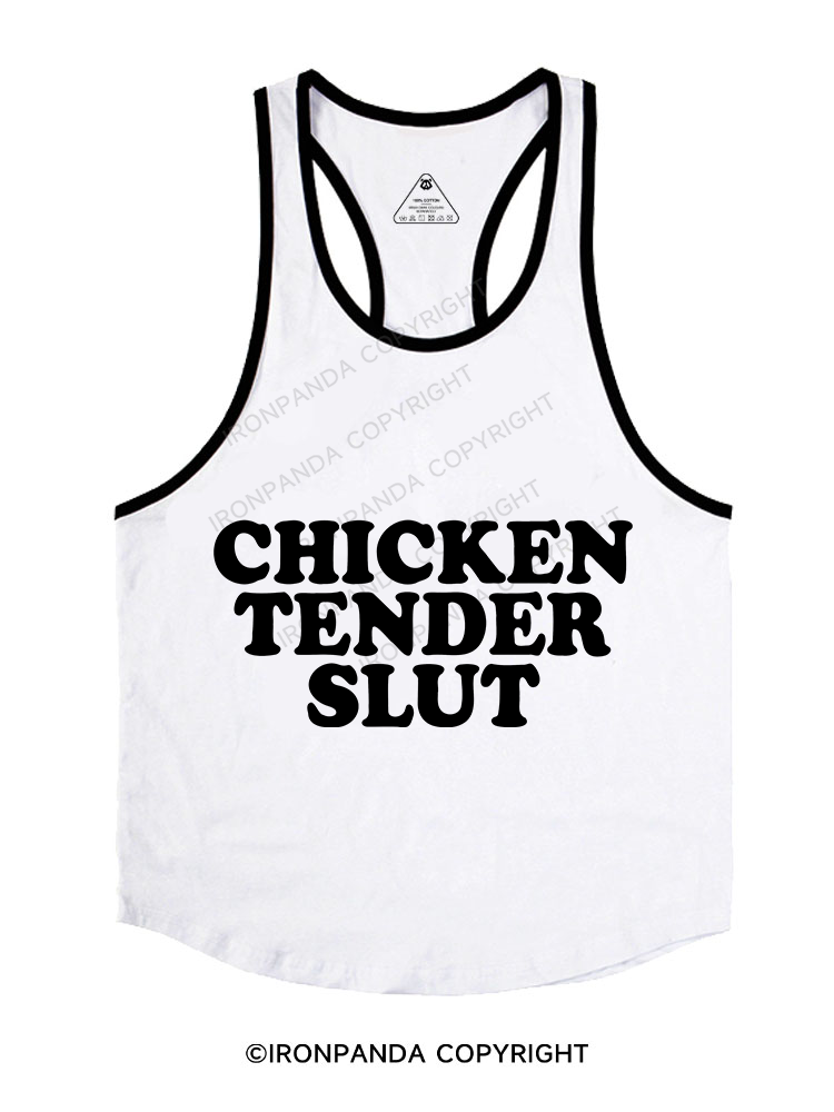 Chicken Tender Slut Stringer Gym Vest