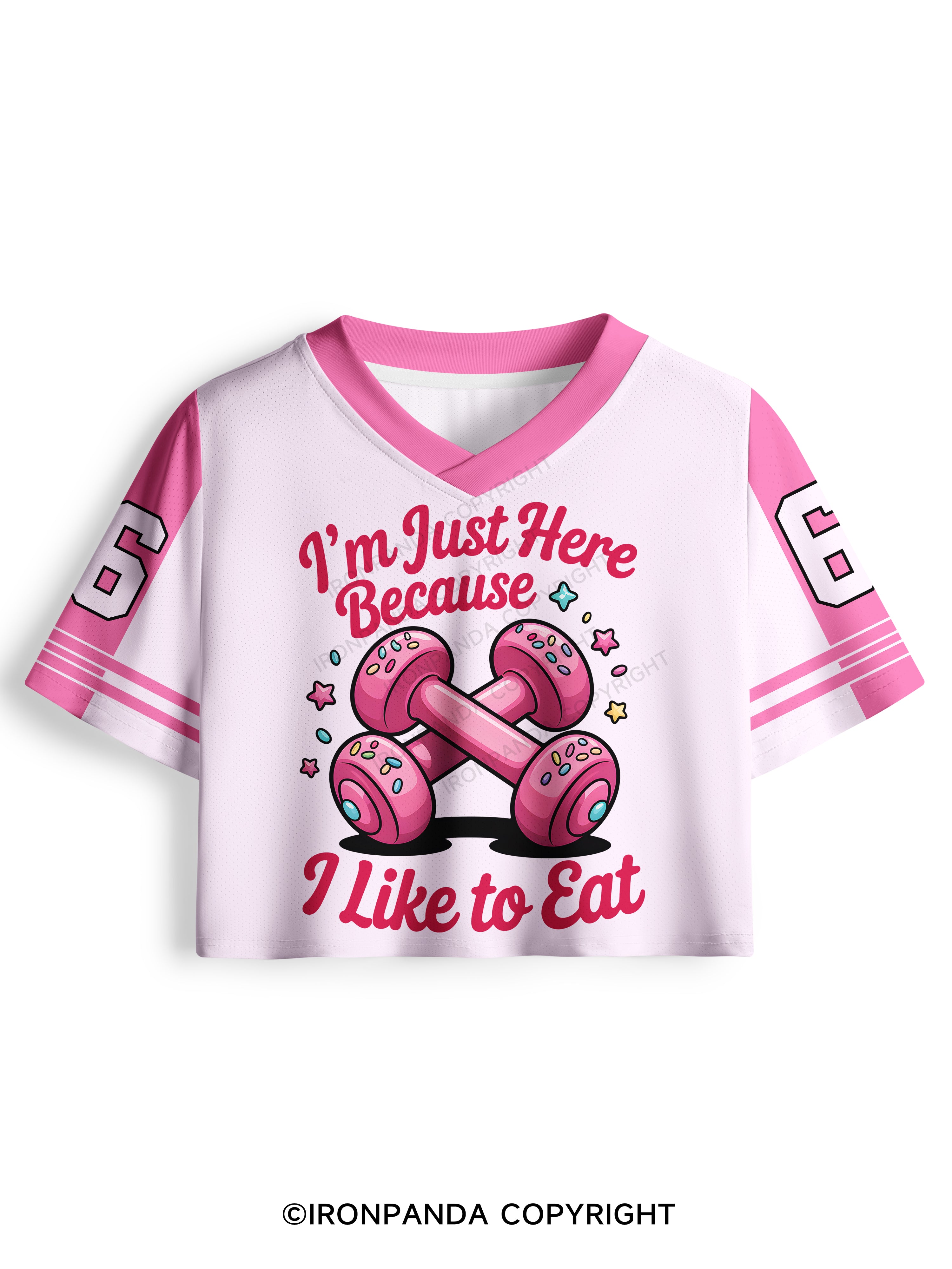 I'M JUST HERE BECAUSE I LIKE TO EAT Pro Mesh Jersey