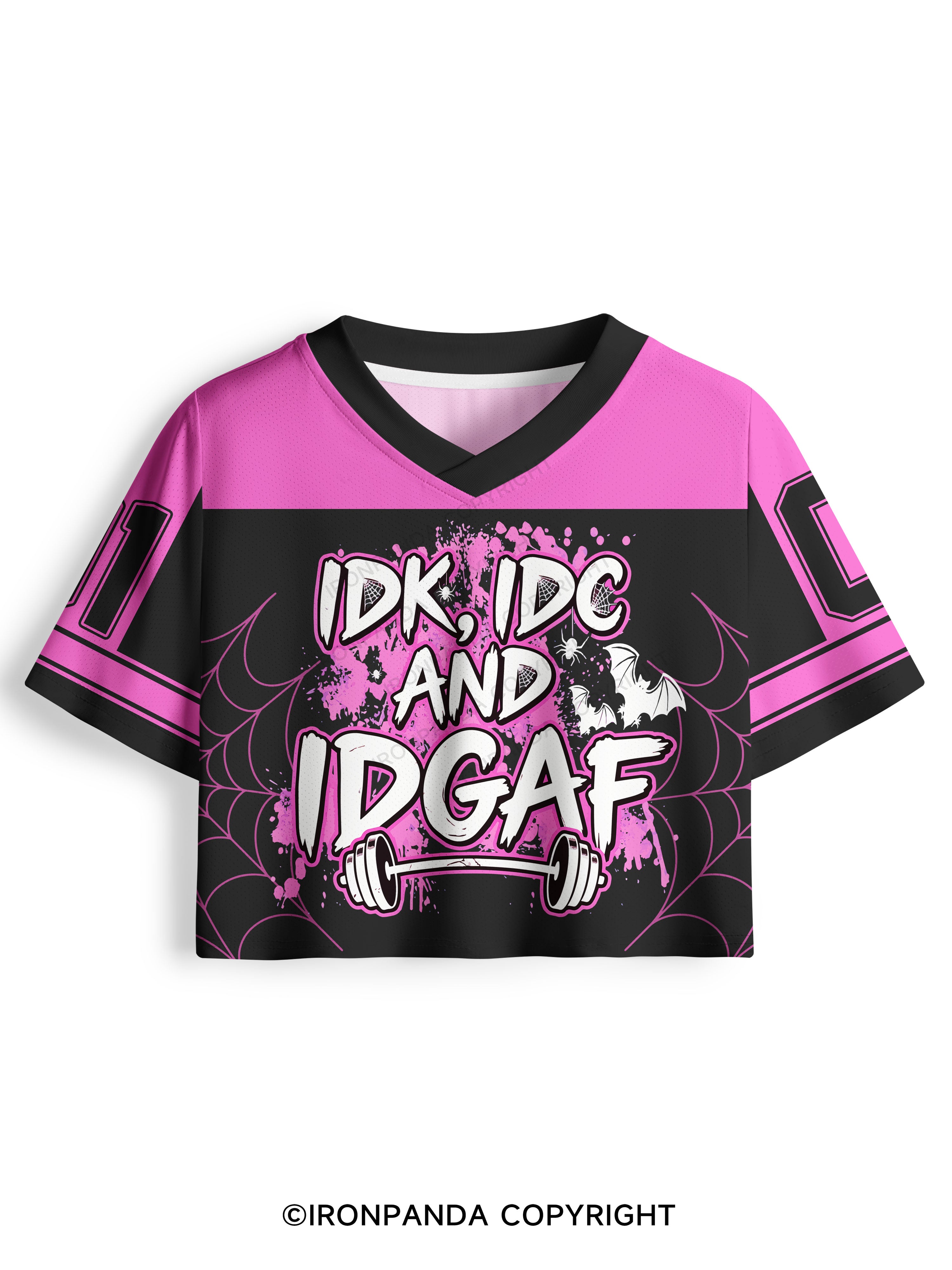 IDK, IDC AND IDGAF Pro Mesh Jersey