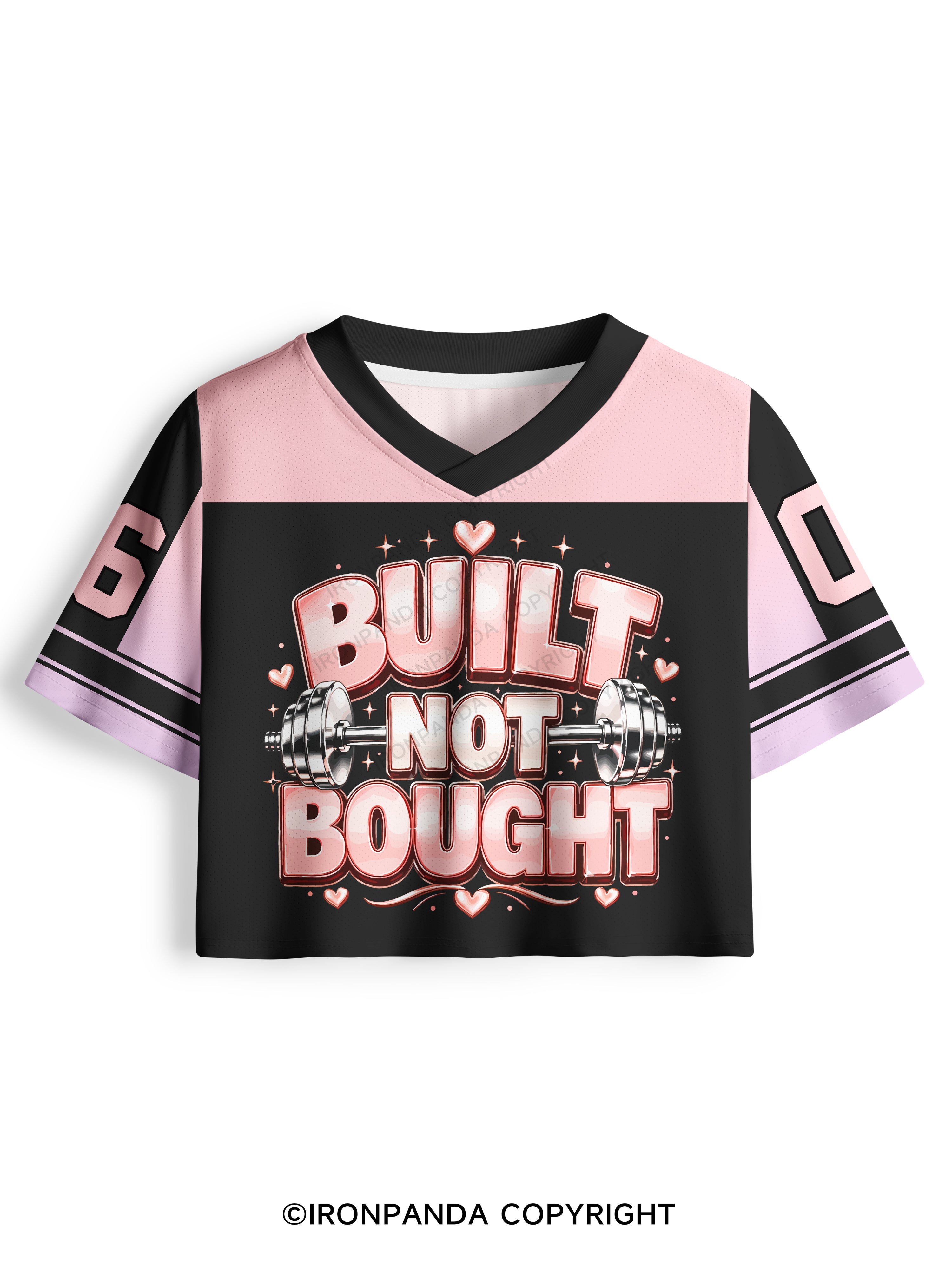 BUILT NOT BOUGHT POSITIVE GYM Pro Mesh Jersey
