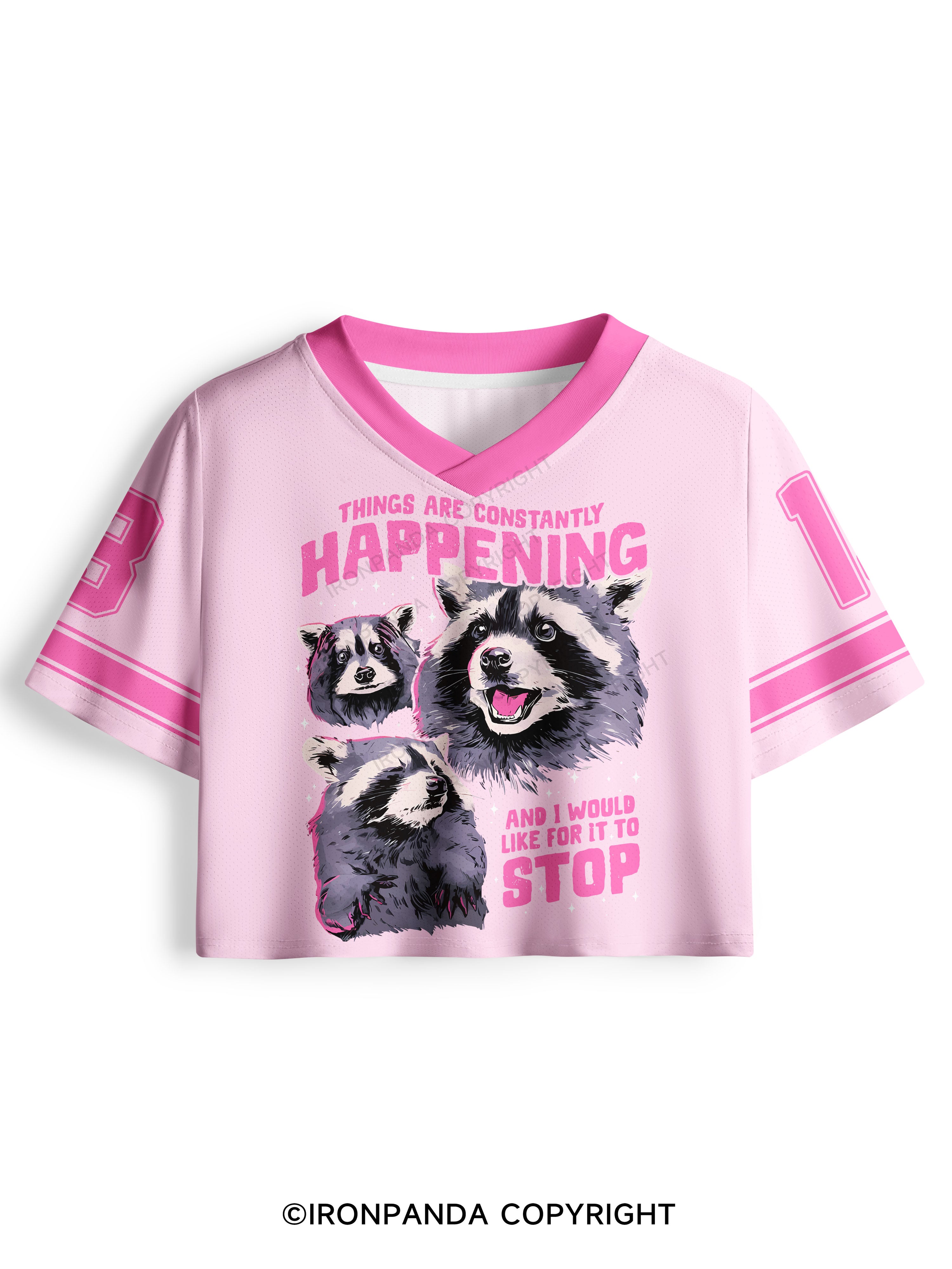 THINGS ARE CONSTANTLY HAPPENING AND I WOULD LIKE FOR IT TO STOP Pro Mesh Jersey
