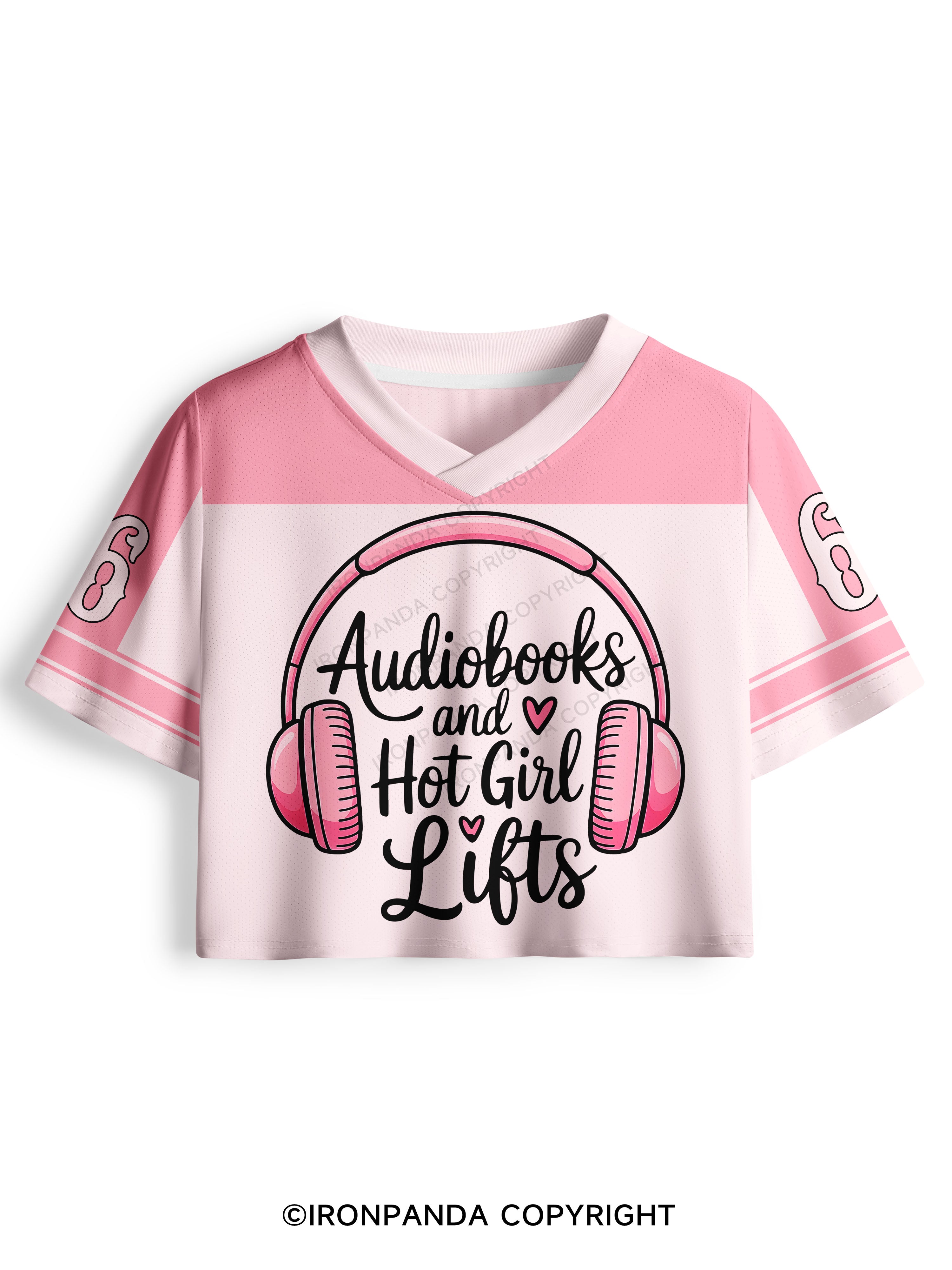 AUDIOBOOKS AND HOT GIRL LIFTS Pro Mesh Jersey