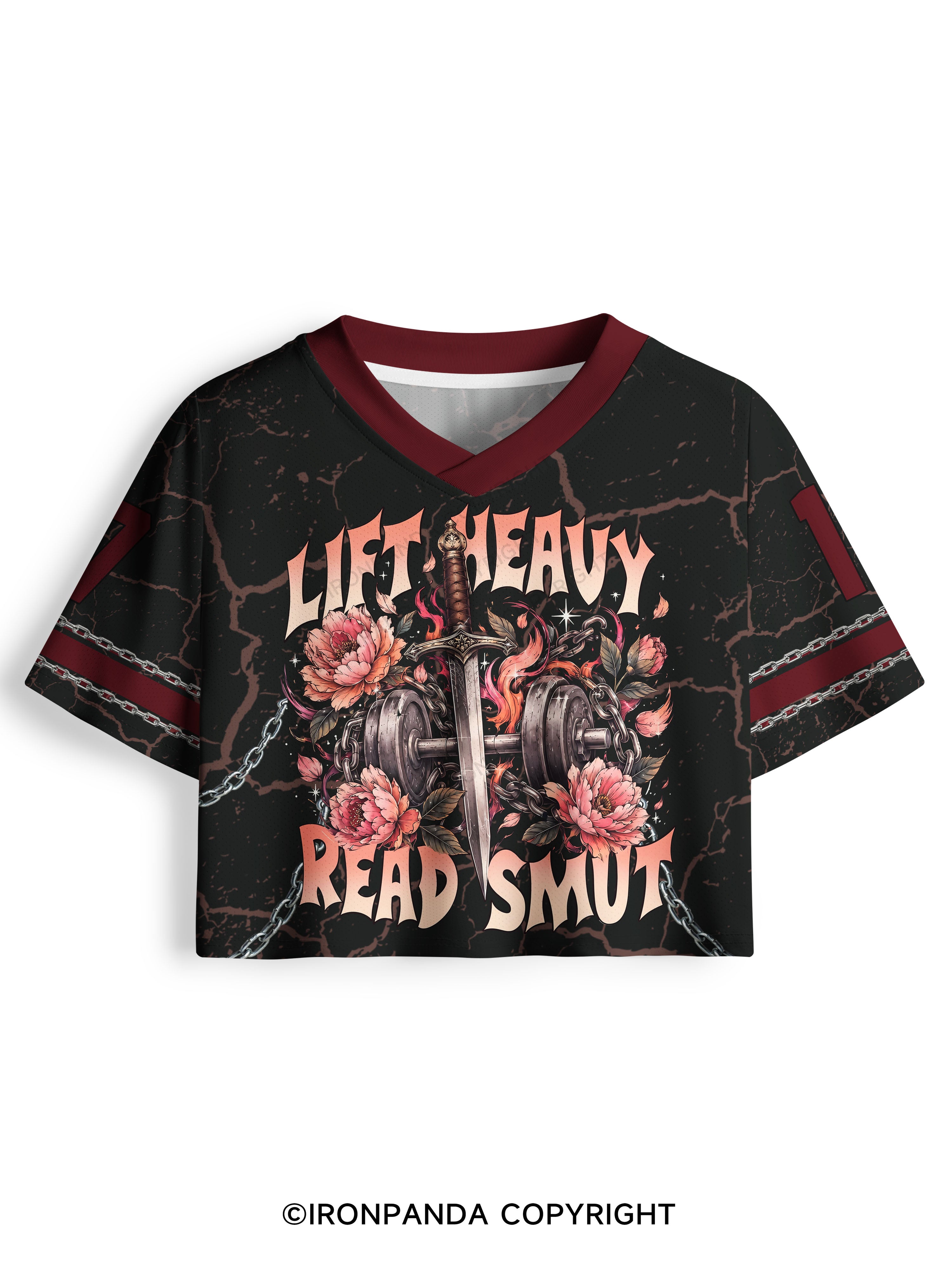 LIFT HEAVY READ SMUT Pro Mesh Jersey