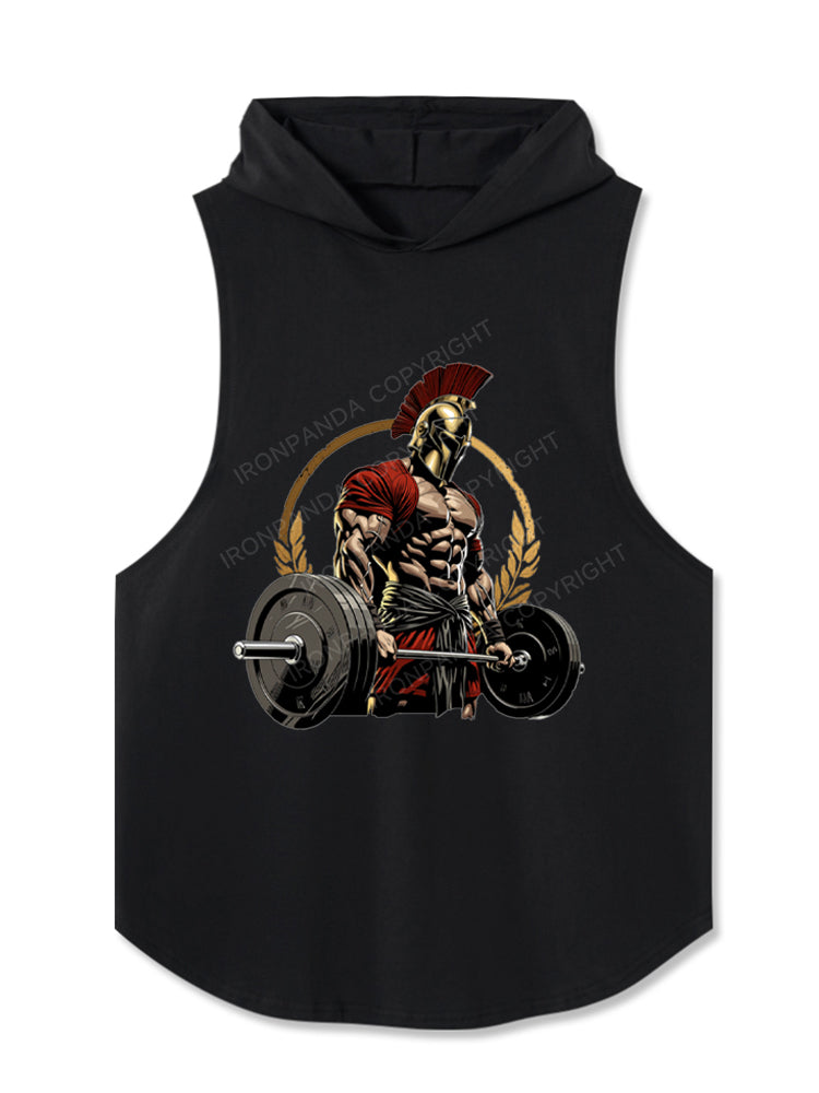 spartan at gym Hooded Tank