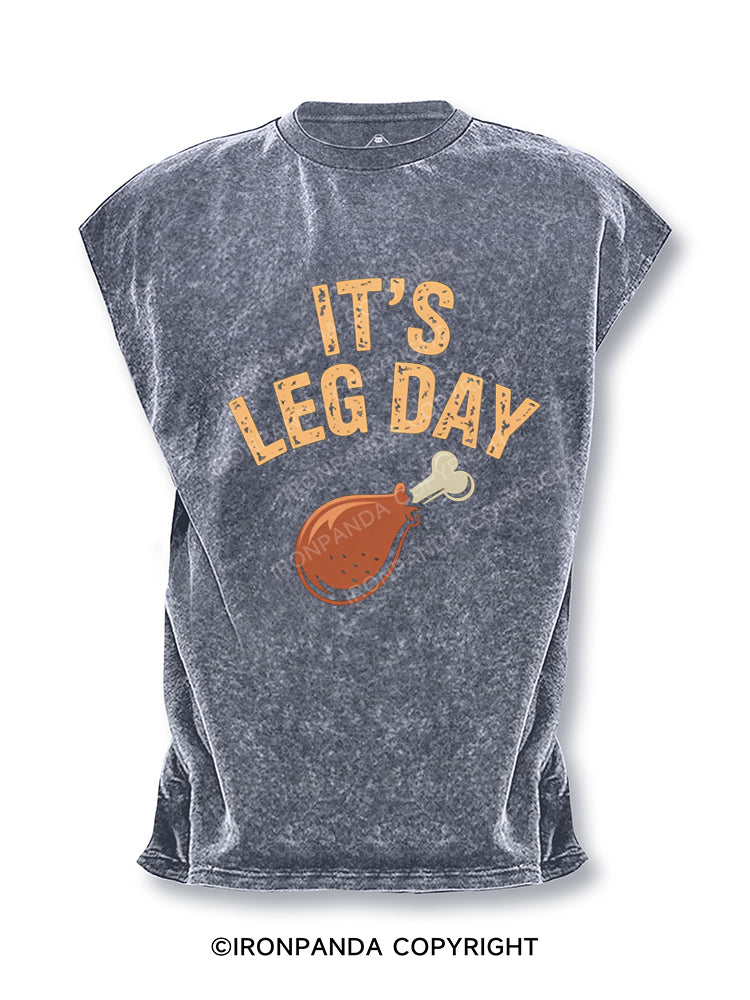 It's Leg Day Cut Off Tank