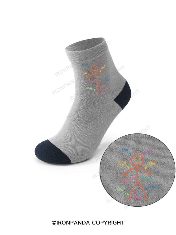 OW! Crew Socks