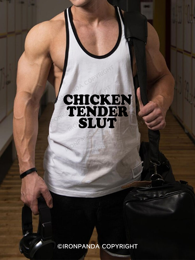 Chicken Tender Slut Stringer Gym Vest