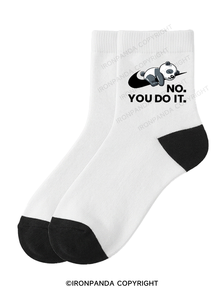 No. You do it Crew Socks