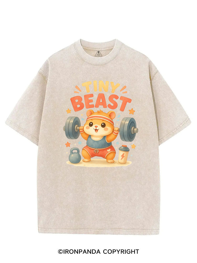 TINY BEAST HAMSTER VINTAGE GYM SHIRT