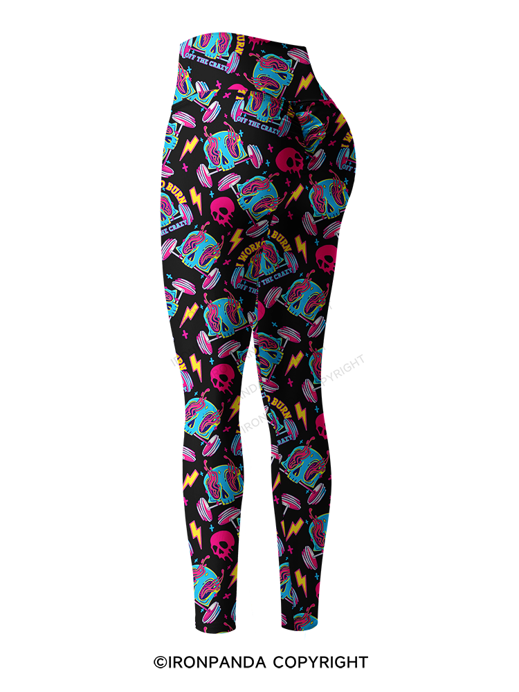I Workout To Burn Off The Crazy Printed Yoga Pants